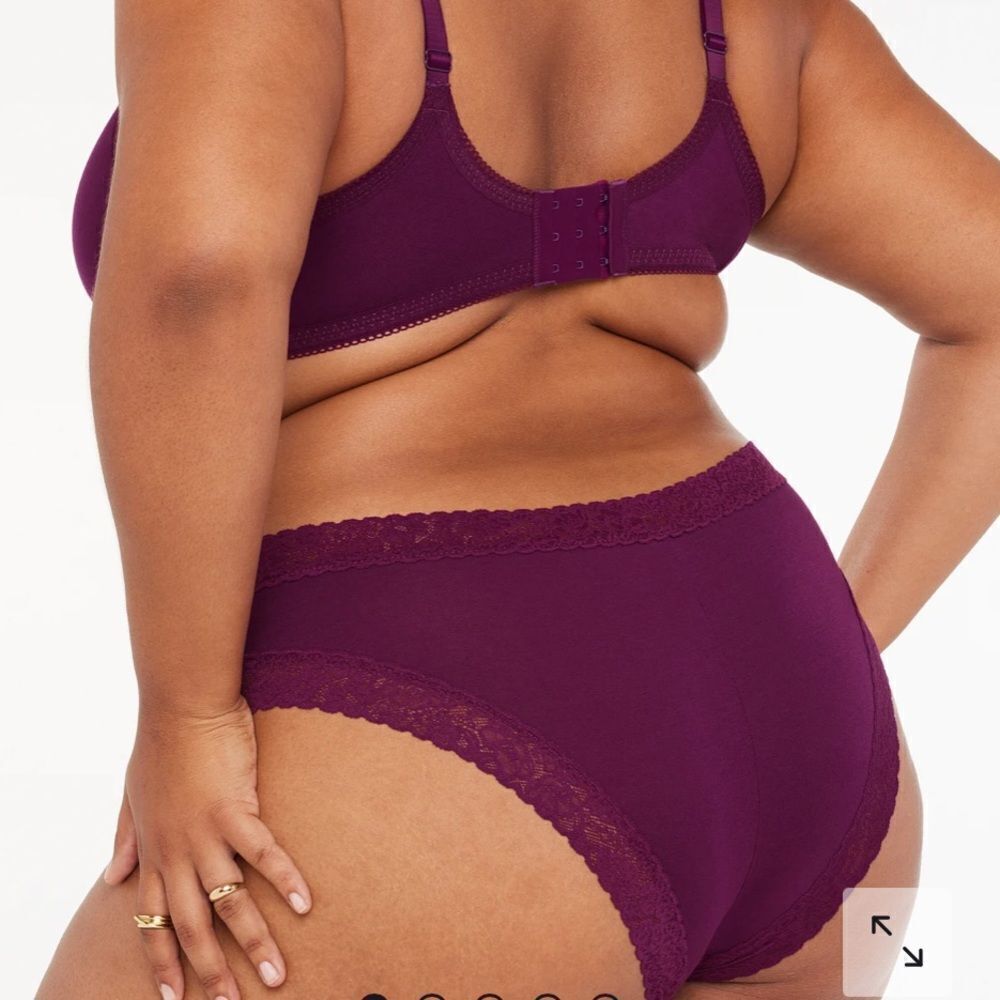 Savage fenty Cotton Essentials‎ Cheeky Panty Purple Pop 1X NWT and in packaging